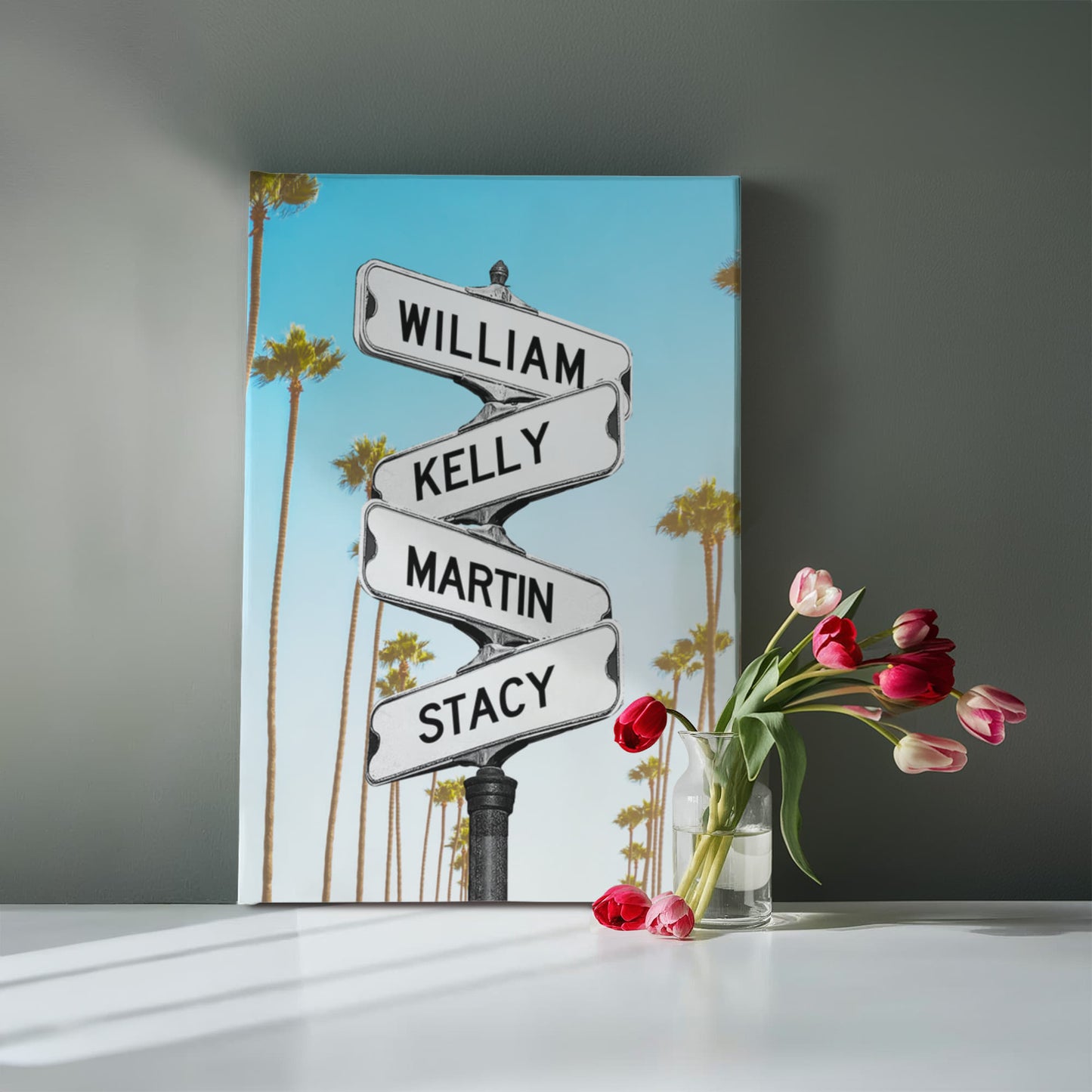 Personalized Family Street Sign