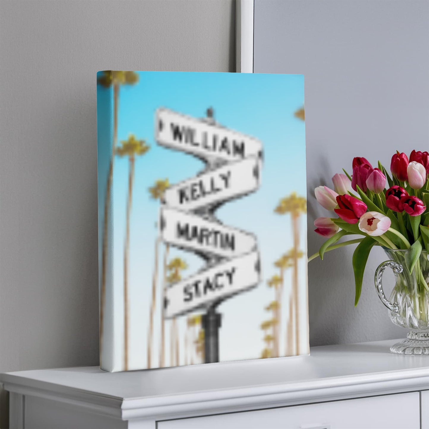 Personalized Family Street Sign