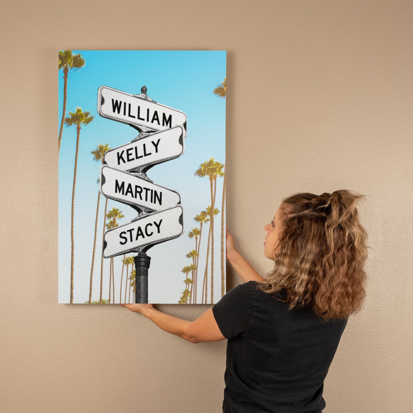 Personalized Family Street Sign
