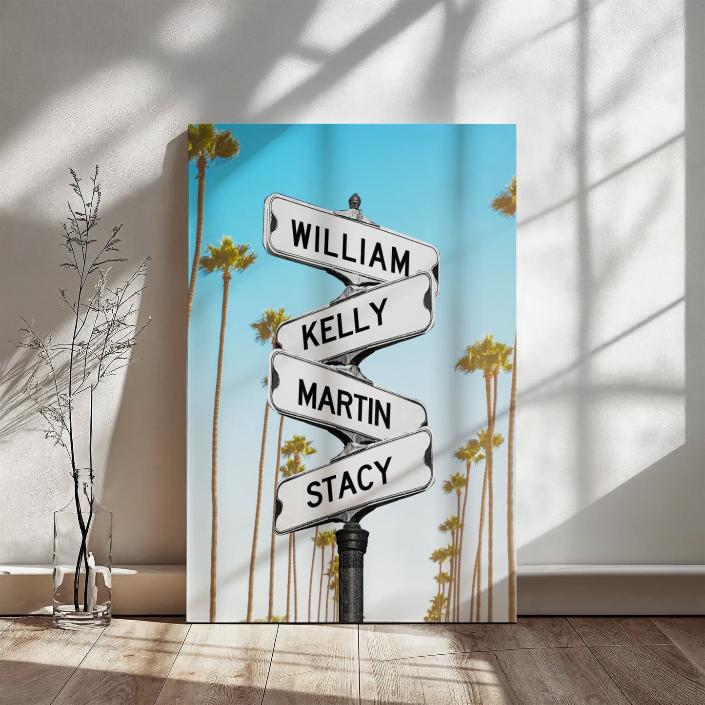 Personalized Family Street Sign