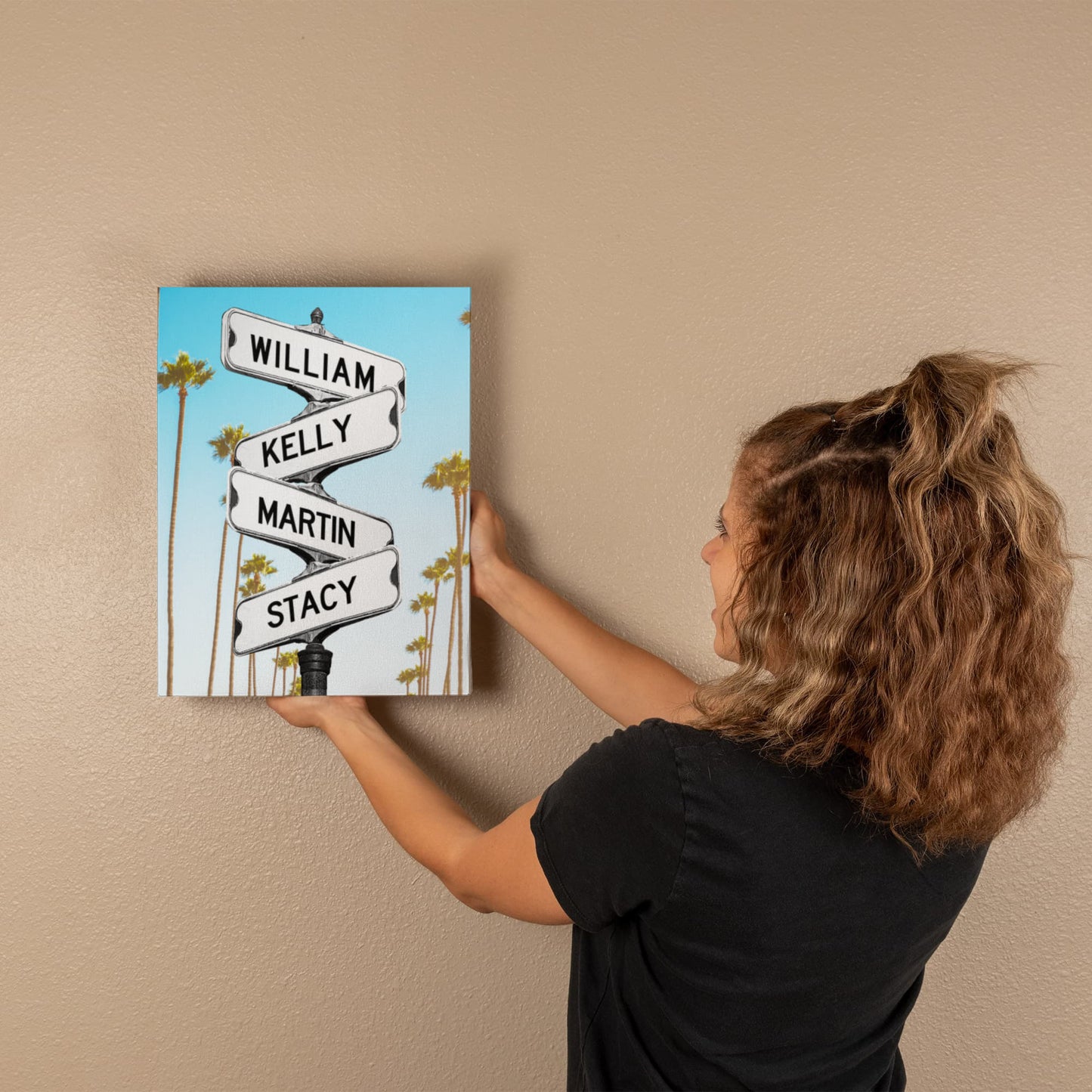 Personalized Family Street Sign