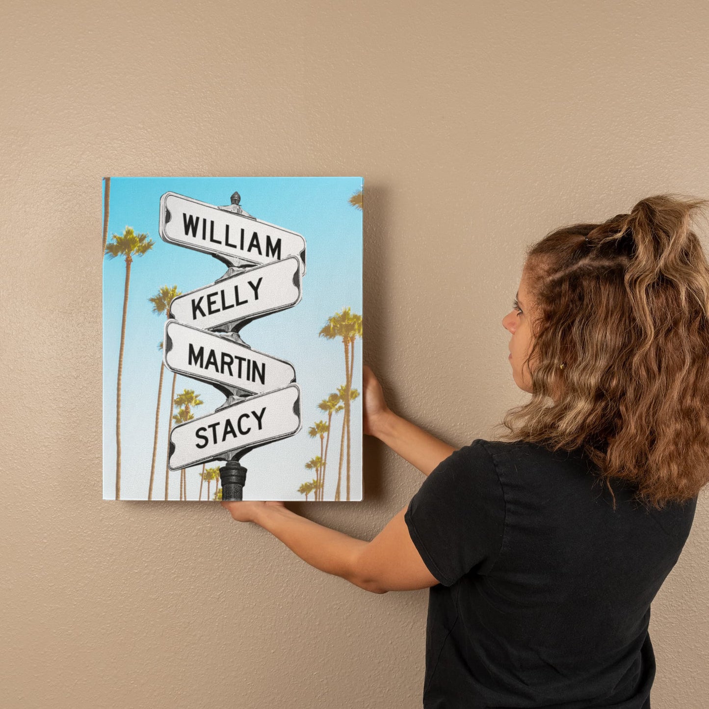 Personalized Family Street Sign