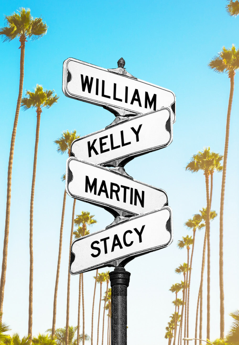 Personalized Family Street Sign