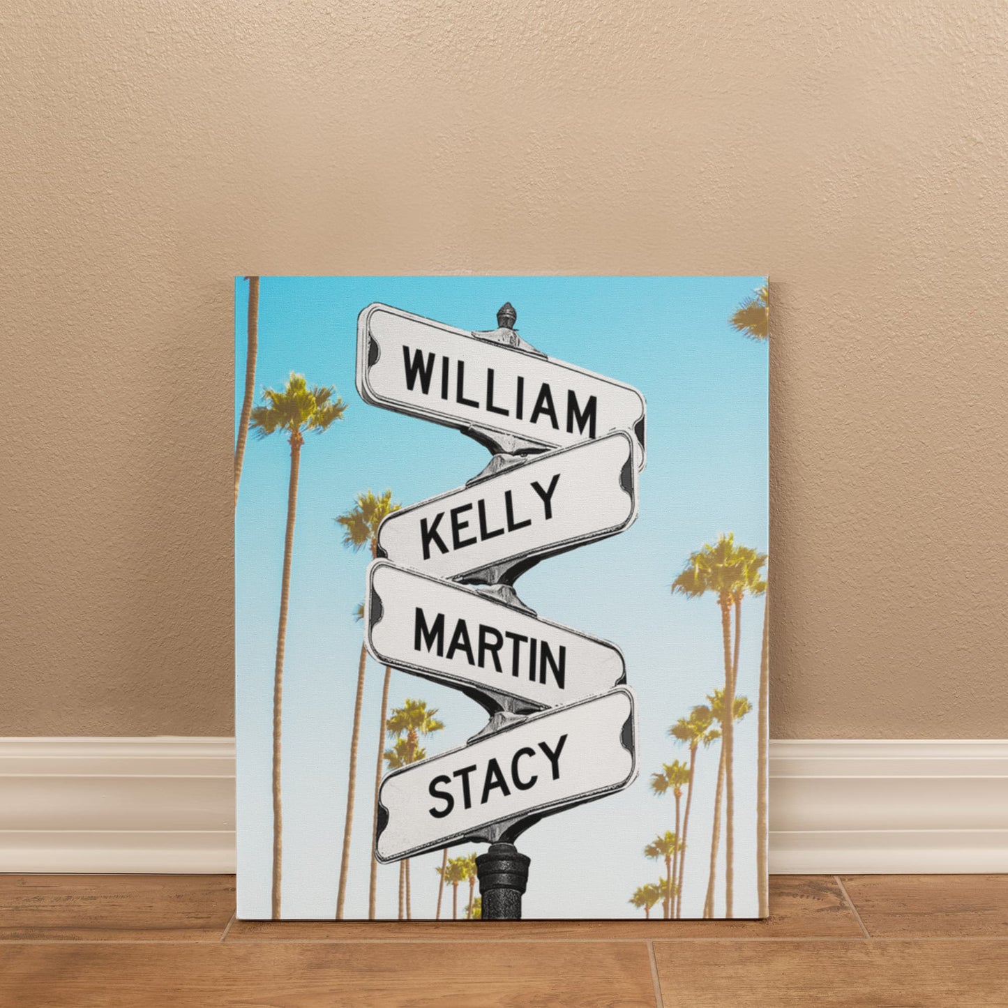 Personalized Family Street Sign