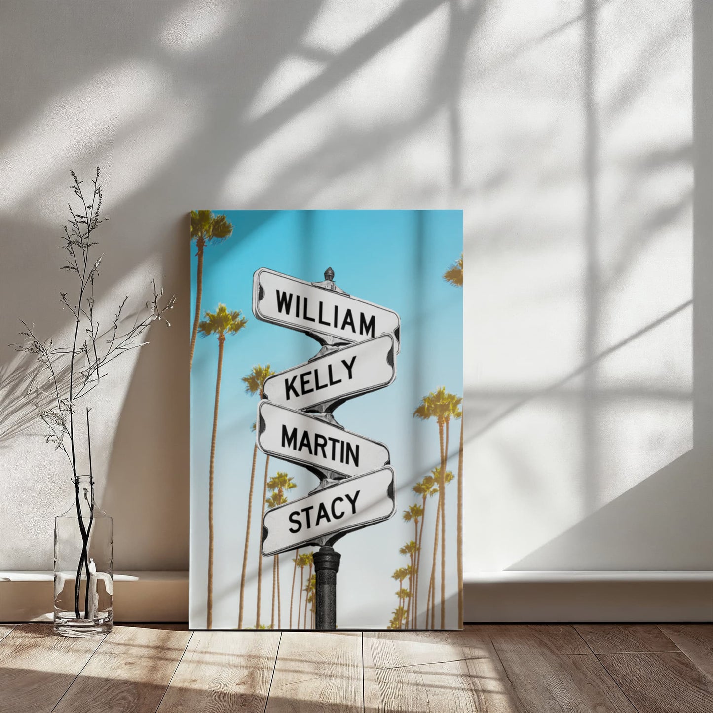 Personalized Family Street Sign