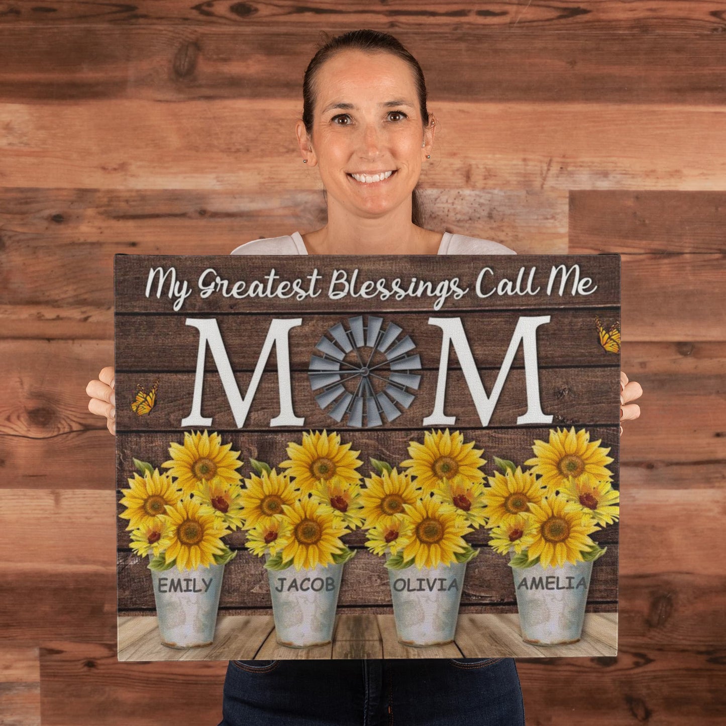 Personalized Wall Art, Mom Gift , Custom Mother Son Print, Mom Birthday Gift, Family Portrait