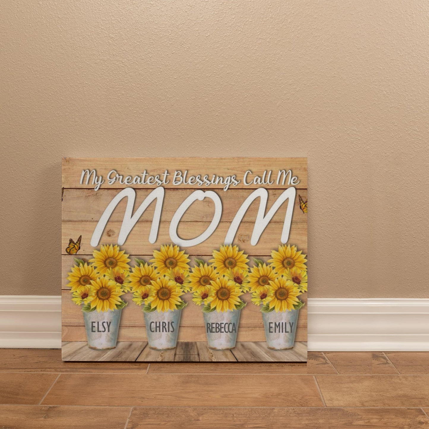 Personalized Wall Art, Custom Mother Son Print, Mom Birthday Gift, Family Portrait, Custom Mom Gift, Personalized Art for Mom