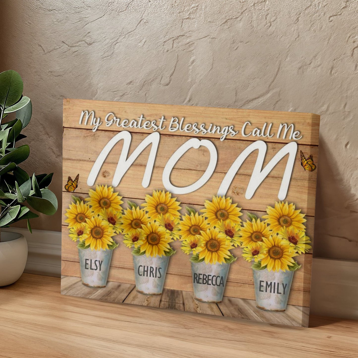 Personalized Wall Art, Custom Mother Son Print, Mom Birthday Gift, Family Portrait, Custom Mom Gift, Personalized Art for Mom