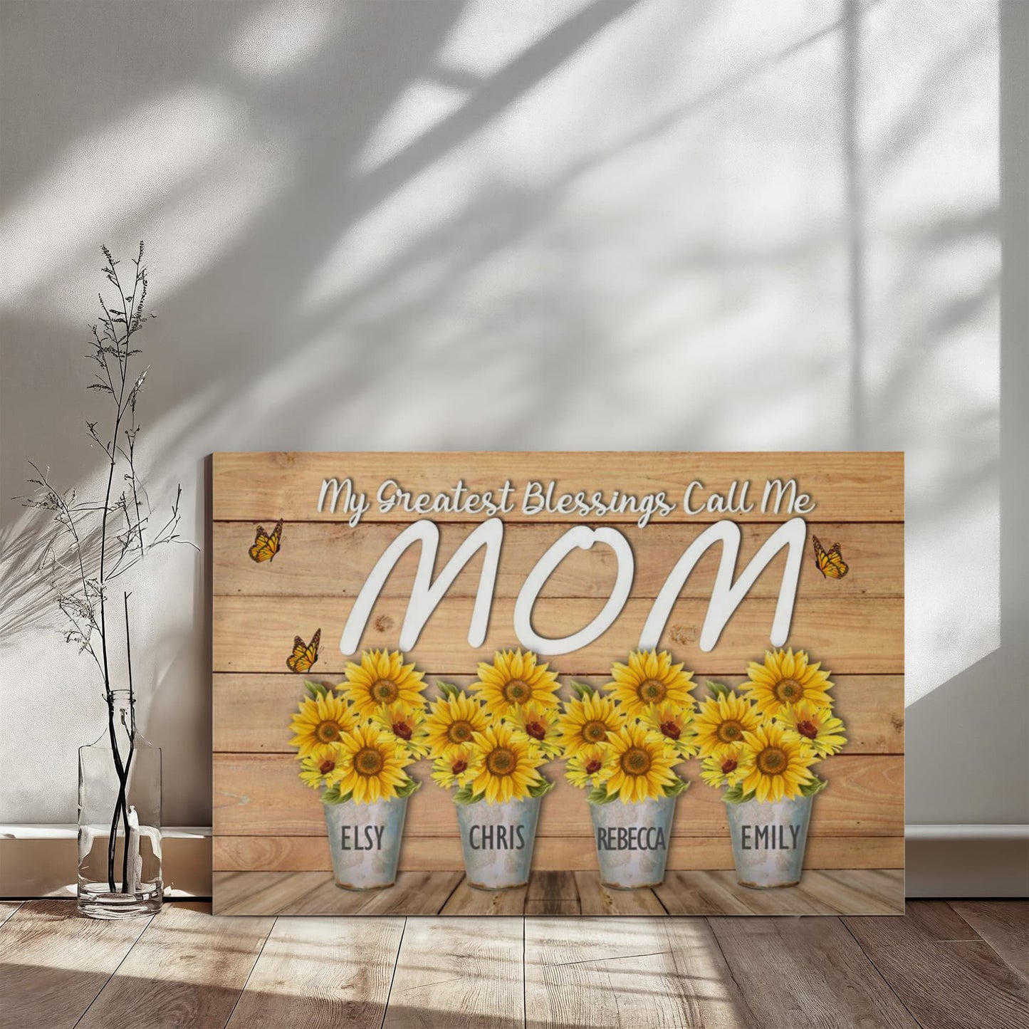 Personalized Wall Art, Custom Mother Son Print, Mom Birthday Gift, Family Portrait, Custom Mom Gift, Personalized Art for Mom