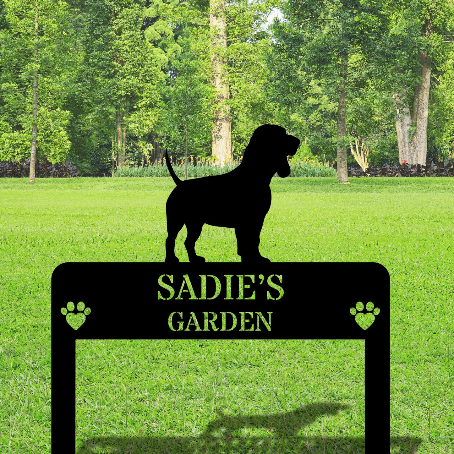 Customized Dog Memorial Garden Stake