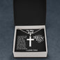 To My Amazing Dad, Stainless Cross Necklace w/Ball Chain, Birthday Gift For Born Again Dad, Christian Gifts, Religious Jewelry. I Love You Dad