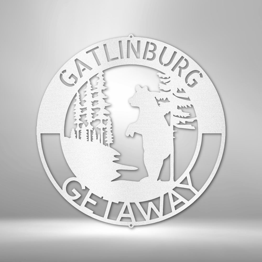 Custom Lone Bear Metal sign, Personalized Lone Bear Monogram, Outdoor Hanging, Cabi Wall Art Decor, Fireplace Decor.e - Family Gear Collections