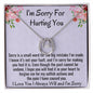 I'm Sorry For Hurting You, Lucky In Love Necklace, Apology Gift For Her, Christmas Gift. - Family Gear Collections