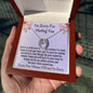 I'm Sorry For Hurting You, Lucky In Love Necklace, Apology Gift For Her, Christmas Gift. - Family Gear Collections