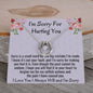 I'm Sorry For Hurting You, Lucky In Love Necklace, Apology Gift For Her, Christmas Gift. - Family Gear Collections