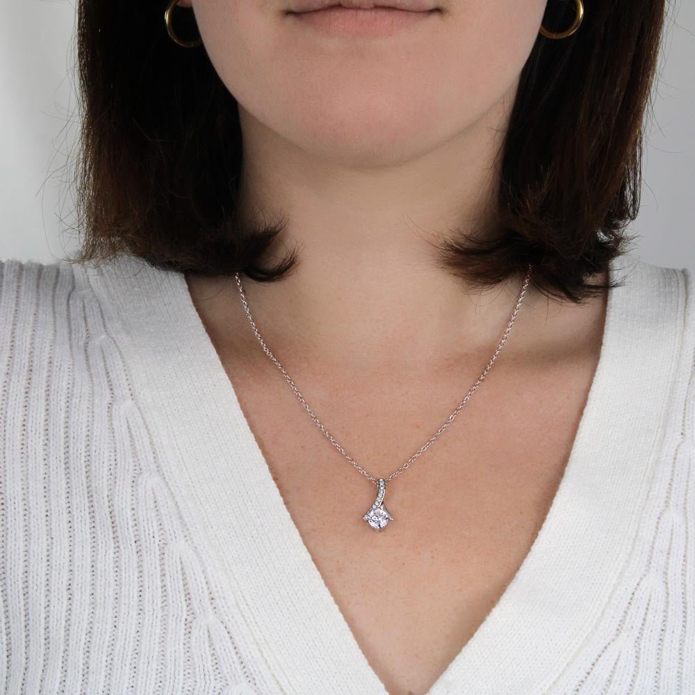 In Loving Memory Of Your Dad, Alluring Beauty Necklace, Loss Of Your Dad Gift, Memorial Gift Dad, In Memory Of Your Dad. - Family Gear Collections
