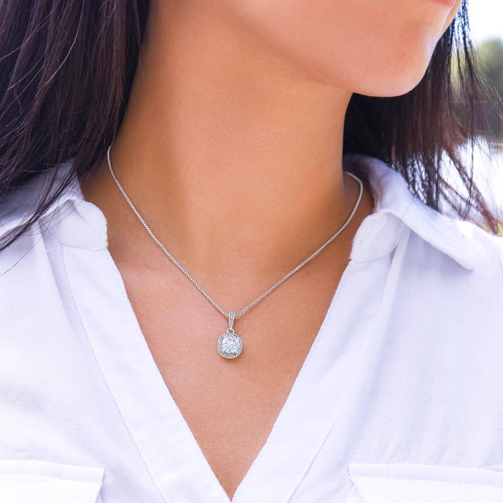 In Loving Memory Of Your Dad, Eternal Hope Necklace, Loss Of Your Dad Gift, Memorial Gift Dad, In Memory Of Your Dad. - Family Gear Collections
