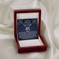 In Loving Memory Of Your Dad, Lucky In Love Necklace, Father Memorial Gift, Remembrance Necklace - Family Gear Collections