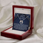 In Loving Memory Of Your Dad, Lucky In Love Necklace, Father Memorial Gift, Remembrance Necklace - Family Gear Collections