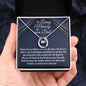 In Loving Memory Of Your Dad, Lucky In Love Necklace, Father Memorial Gift, Remembrance Necklace - Family Gear Collections