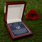 In Loving Memory Of Your Dad, Perfect Pair Necklace, Father Memorial Gift, Remembrance Necklace - Family Gear Collections