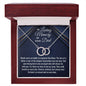 In Loving Memory Of Your Dad, Perfect Pair Necklace, Father Memorial Gift, Remembrance Necklace - Family Gear Collections