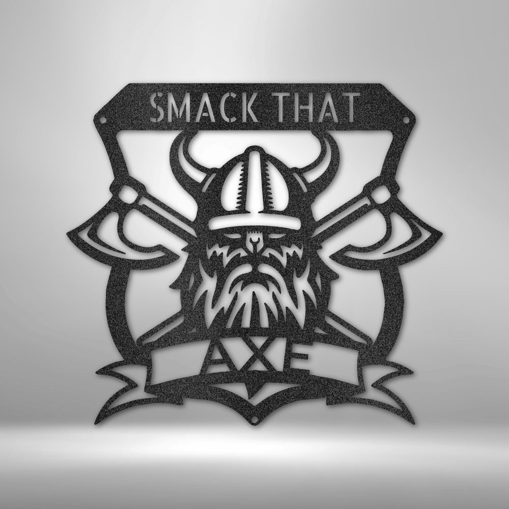 Personalized Battle Axe Metal Sign, Custom Battle Axe Metal Decor, Viking Art Door Hanging, Indoor Wall Hanging, Kids Room Decoration, Birthday Gift For Him, Dad To Son Gift. - Family Gear Collections