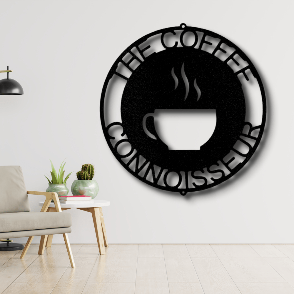 Personalized Coffee Haze Metal Sign, Custom Coffee Haze In A Mug Metal Art, Diner Wall Art Decor, Establishment Hanging, Birthday Gift For A Coffee Connoisseur. - Family Gear Collections