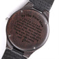 To Amazing Dad, Wedding Day Gift For Dad, Engraved Wooden Watch, Birthday Gift For Him, From Daughter - Family Gear Collections