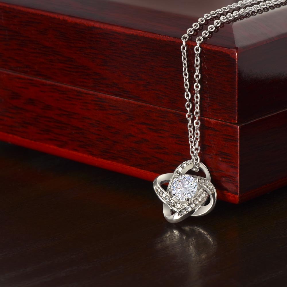 To My Amazing Future Wife Love Knot Necklace, Birthday Gift, Wedding Day Gift, Christmas Gift - Family Gear Collections