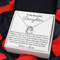 To My Beautiful Daughter, Lucky In Love Necklace, Christmas Gift, Meaningful Gift, Birthday Gift, from loving mom, Appreciation Gift. - Family Gear Collections