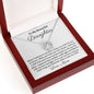 To My Beautiful Daughter, Lucky In Love Necklace, Christmas Gift, Meaningful Gift, Birthday Gift, from loving mom, Appreciation Gift. - Family Gear Collections