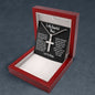 To My Beautiful Niece, Stainless Cross Necklace W/Ball Chain, Baptism Gift, Graduation Gift For Niece, Congratulations Gift, From Loving Uncle. - Family Gear Collections