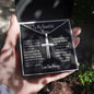 To My Beautiful Niece, Stainless Cross Necklace W/Ball Chain, Baptism Gift, Graduation Gift For Niece, Congratulations Gift, From Loving Uncle. - Family Gear Collections