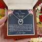 To My Future Wife, Lucky In Love Necklace, Appreciation Gift, Christmas Gift, I Love You. - Family Gear Collections