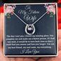 To My Future Wife, Lucky In Love Necklace, Appreciation Gift, Christmas Gift, I Love You. - Family Gear Collections