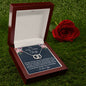 To My Future Wife, Perfect Pair Necklace, Appreciation Gift, Christmas Gift, I Love You. - Family Gear Collections