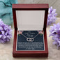 To My Future Wife, Perfect Pair Necklace, Appreciation Gift, Christmas Gift, I Love You. - Family Gear Collections