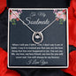 To My Soulmate, Lucky In Love Necklace, Christmas Gift, Birthday Gift For Her, I Love You. - Family Gear Collections