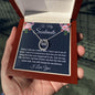 To My Soulmate, Lucky In Love Necklace, Christmas Gift, Birthday Gift For Her, I Love You. - Family Gear Collections