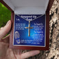 To My Stepped Up Dad, Stainless Cross Necklace W/Ball Chain, Father's Day Gift, Birthday Gift, Christmas Gift, From Bonus Son. - Family Gear Collections