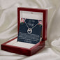 To My Wife, Lucky In Love Necklace, Christmas Gift For Amazing Wife, Birthday Gift, From Loving Husband. - Family Gear Collections