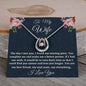 To My Wife, Lucky In Love Necklace, Christmas Gift For Amazing Wife, Birthday Gift, From Loving Husband. - Family Gear Collections