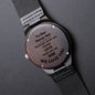 To Our Bonus Son Watch, Gift for Son In Law, Wedding Gift for Bonus Son, Christmas or Birthday Gift - Family Gear Collections
