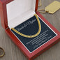Uncle And Nephew Gift, Cuban Link Chain, Men's Chain Necklace, Birthday Present or Christmas Gift For Him, Graduation Gift for Nephew - Family Gear Collections