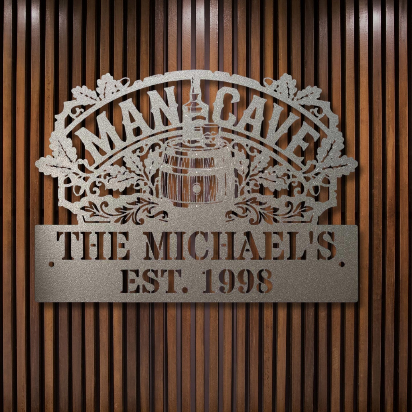 Custom Home Bar Decor, Personalized Man Cave Bar Metal Sign, Funny Pub Sign, Gift for Him, Husband Father Day Gift, Garage Wall Art Decor