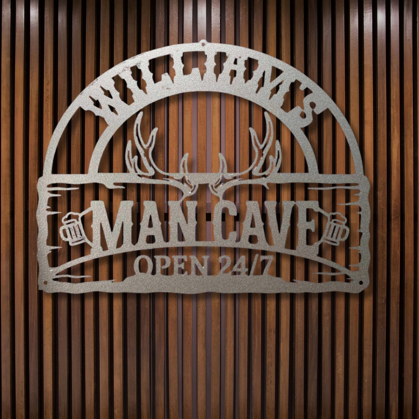 Custom Basement Bar Metal Sign, Personalized Man Cave Decor, Home Tavern Sign, Pub Wall Art, Speakeasy Decor, Gift for Him, Beer Sign
