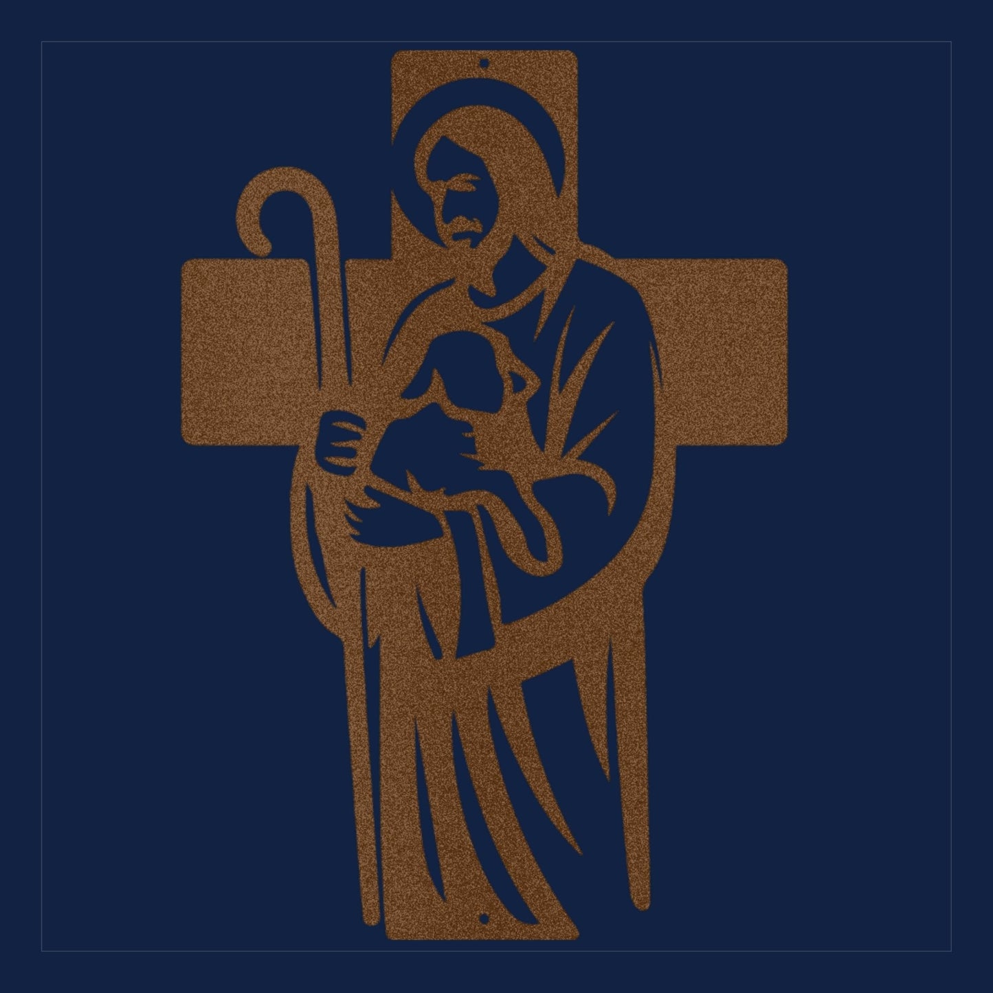 Good Shepherd Wall Art Sign, Christian Wall Decor,