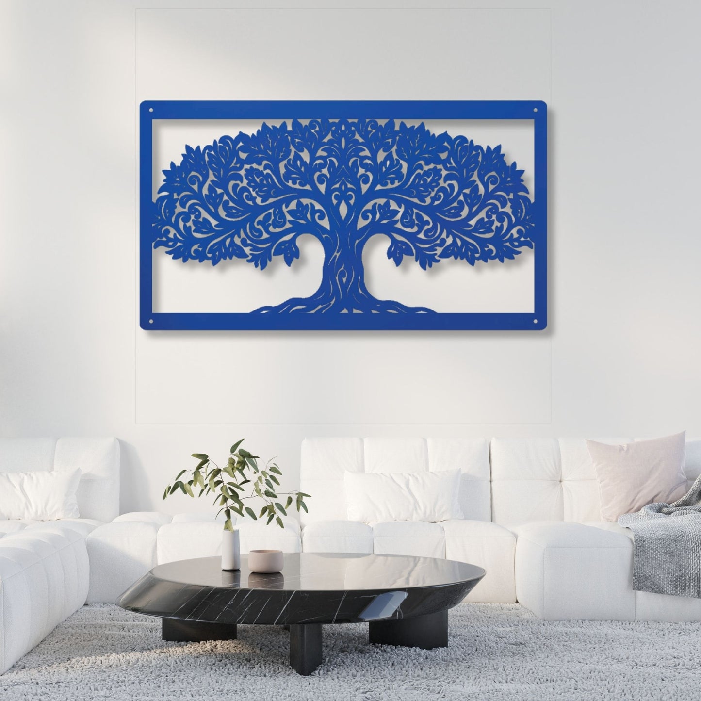 Tree of Life Metal Wall Art, Tree of Life Decor, Metal Tree Wall Hanging, Nature Wall Art, Spiritual Home Decor, Rustic Metal Art