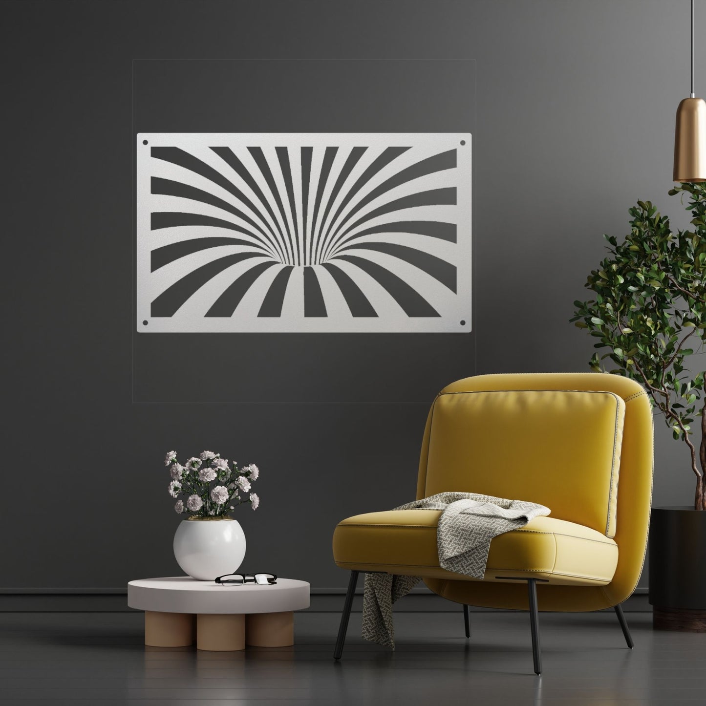 Abstract Metal Wall Art Sign, Modern Metal Wall Decor, Contemporary Metal Art, Geometric Wall Sculpture, Home Office Art Decor